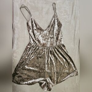 Velvet jumpsuit L.A hearts